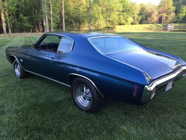1970 Blue Chevrolet Chevelle
