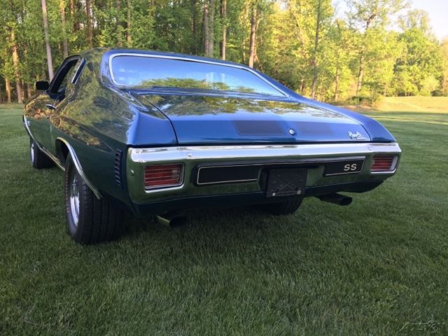 1970 Blue Chevrolet Chevelle