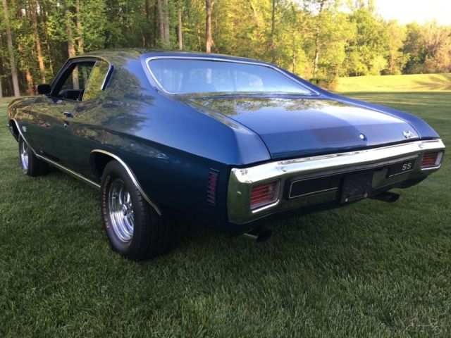 1970 Blue Chevrolet Chevelle