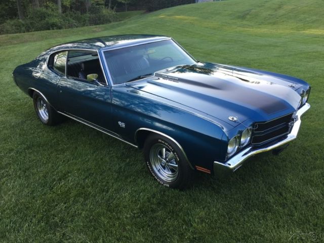 1970 Blue Chevrolet Chevelle