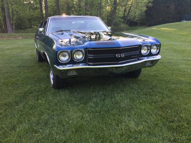 1970 Blue Chevrolet Chevelle