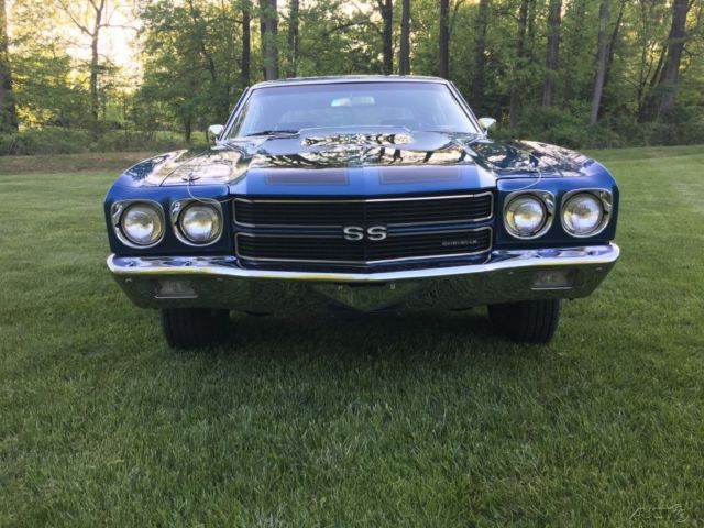 1970 Blue Chevrolet Chevelle
