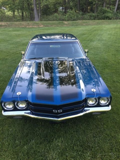1970 Blue Chevrolet Chevelle