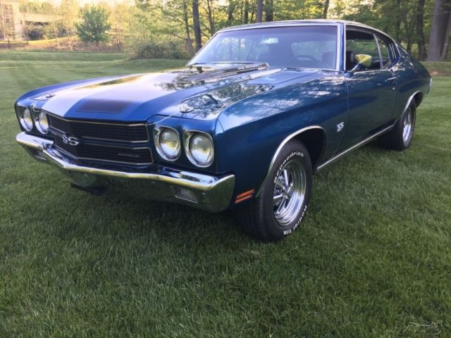 1970 Blue Chevrolet Chevelle