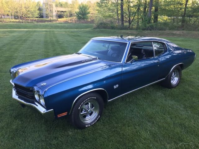 1970 Blue Chevrolet Chevelle