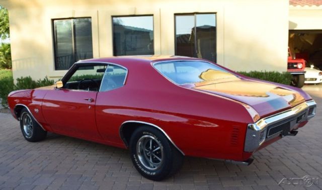 1970 Red Chevrolet Chevelle Coupe