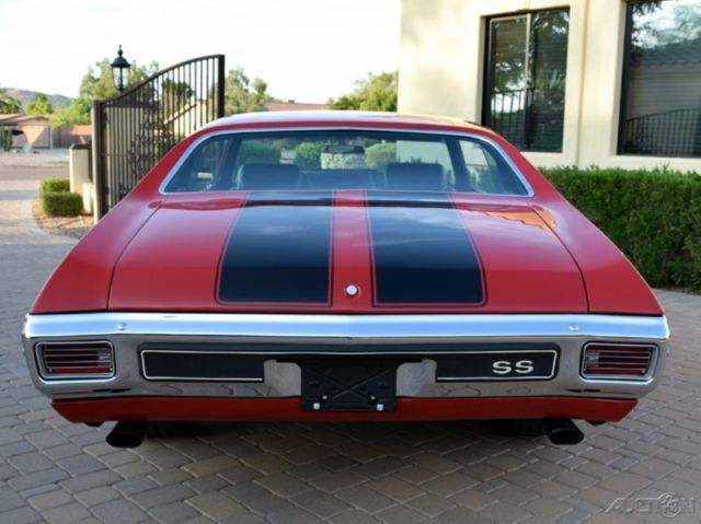 1970 Red Chevrolet Chevelle Coupe