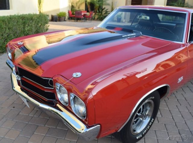 1970 Red Chevrolet Chevelle Coupe