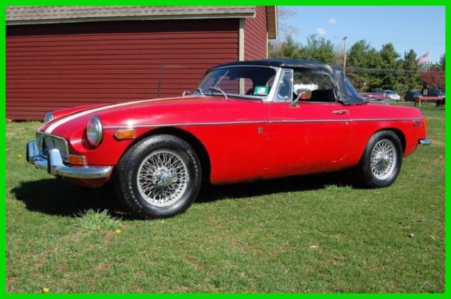 1970 Red MG Other