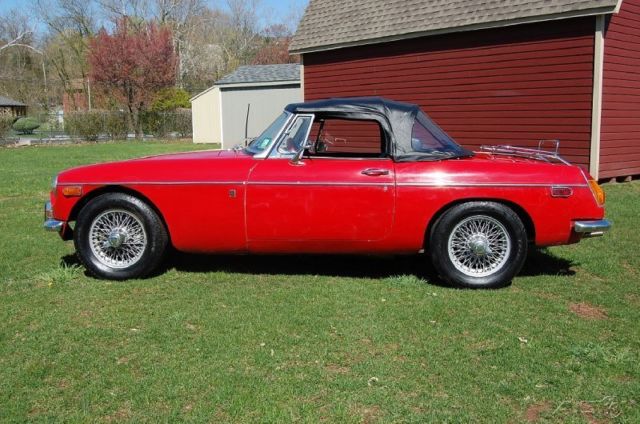 1970 Red MG Other