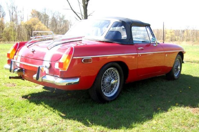 1970 Red MG Other