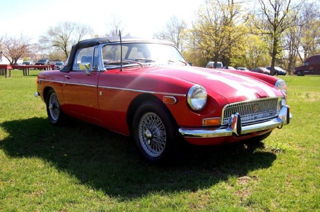 1970 Red MG Other