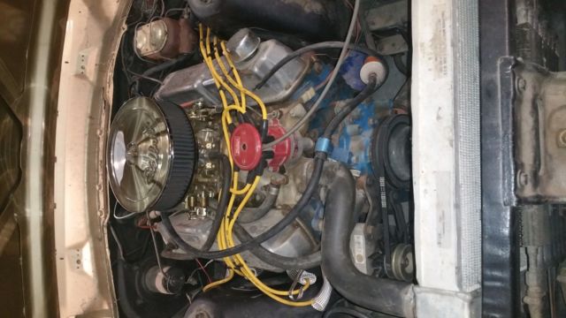 1970 Gold Ford Maverick Coupe