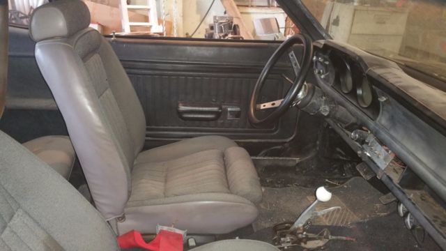 1970 Gold Ford Maverick Coupe