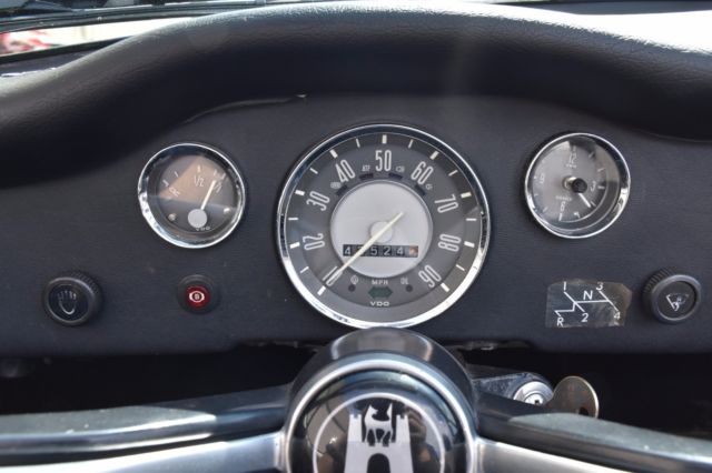 1970 White Volkswagen Karmann Ghia Convertible