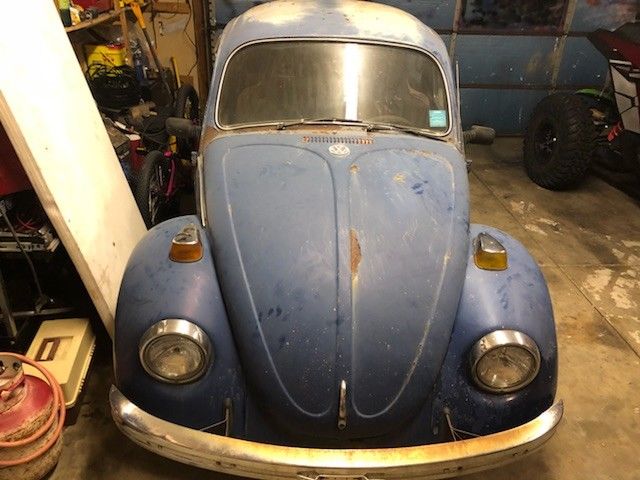 1970 Blue Volkswagen Beetle - Classic Hatchback