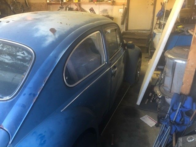 1970 Blue Volkswagen Beetle - Classic Hatchback