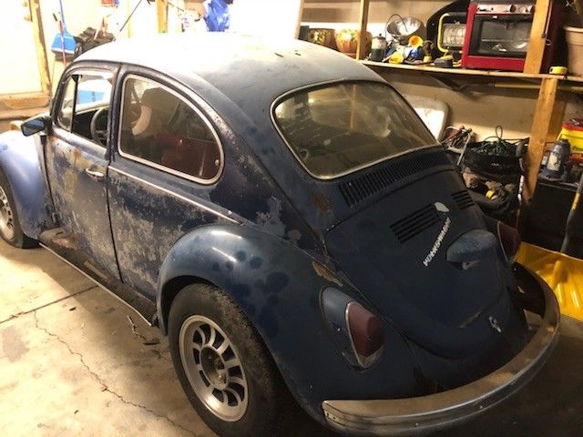 1970 Blue Volkswagen Beetle - Classic Hatchback