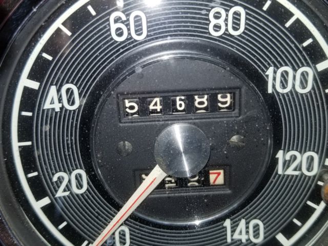 1970 MBZ 54G DARK RED Mercedes-Benz SL-Class ROADSTER