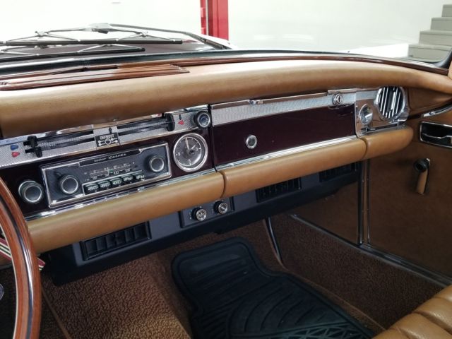 1970 MBZ 54G DARK RED Mercedes-Benz SL-Class ROADSTER