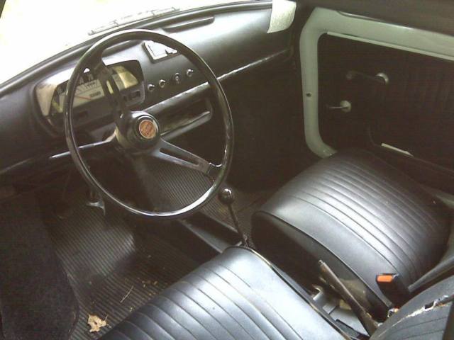 1970 White Fiat 500L Coupe