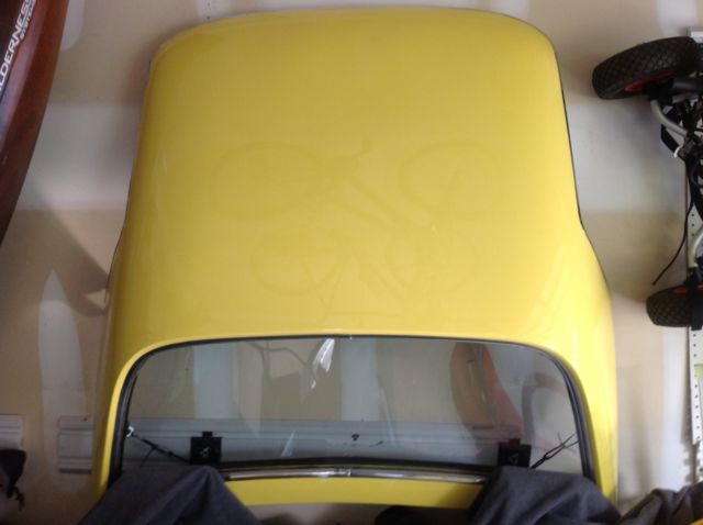 1970 Yellow Chevrolet Corvette Convertible