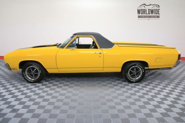 1970 Yellow Chevrolet El Camino