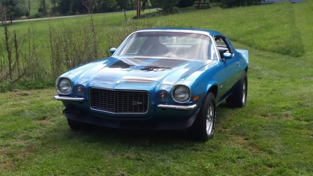 1974 Blue Chevrolet Camaro Coupe