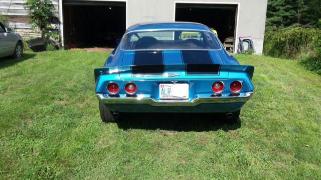 1974 Blue Chevrolet Camaro Coupe