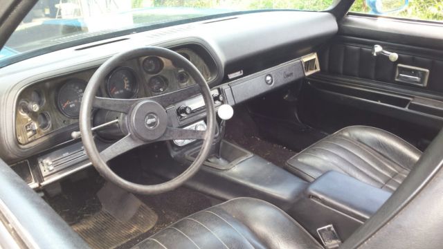 1974 Blue Chevrolet Camaro Coupe