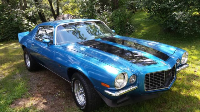 1974 Blue Chevrolet Camaro Coupe