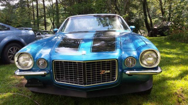 1974 Blue Chevrolet Camaro Coupe