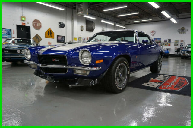 1970 Blue Chevrolet Camaro