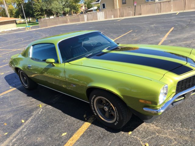 1970 Citrus Greem code 43 Chevrolet Camaro