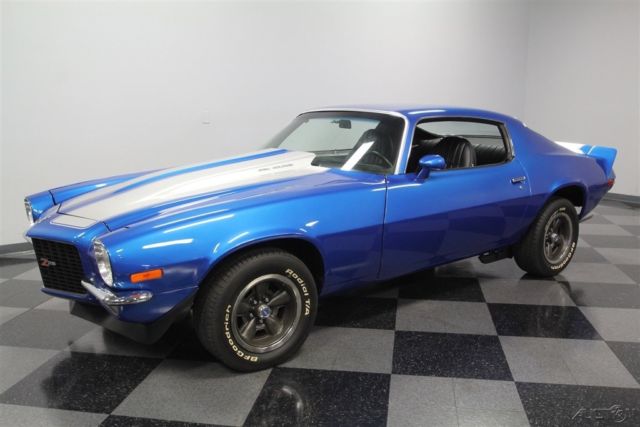 1970 Blue Chevrolet Camaro