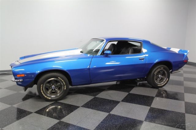 1970 Blue Chevrolet Camaro