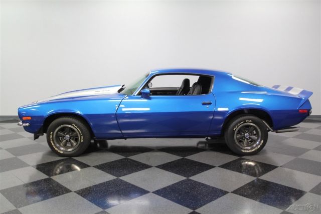 1970 Blue Chevrolet Camaro