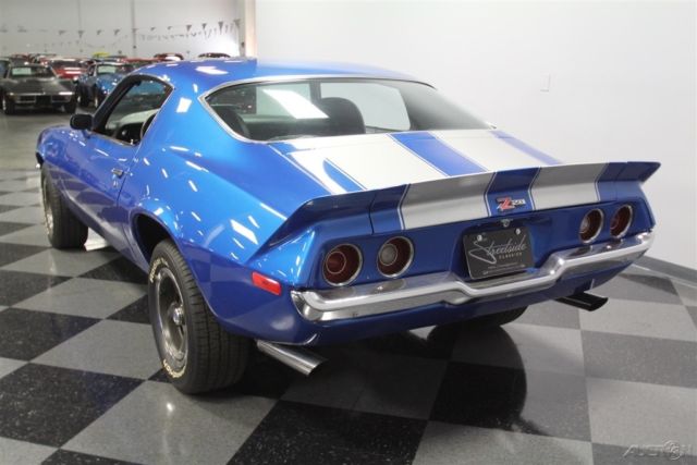1970 Blue Chevrolet Camaro