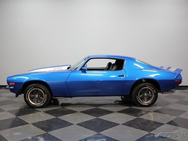 1970 Blue Chevrolet Camaro