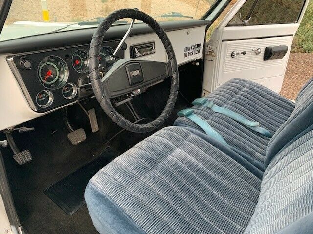 1970 White Chevrolet C-10