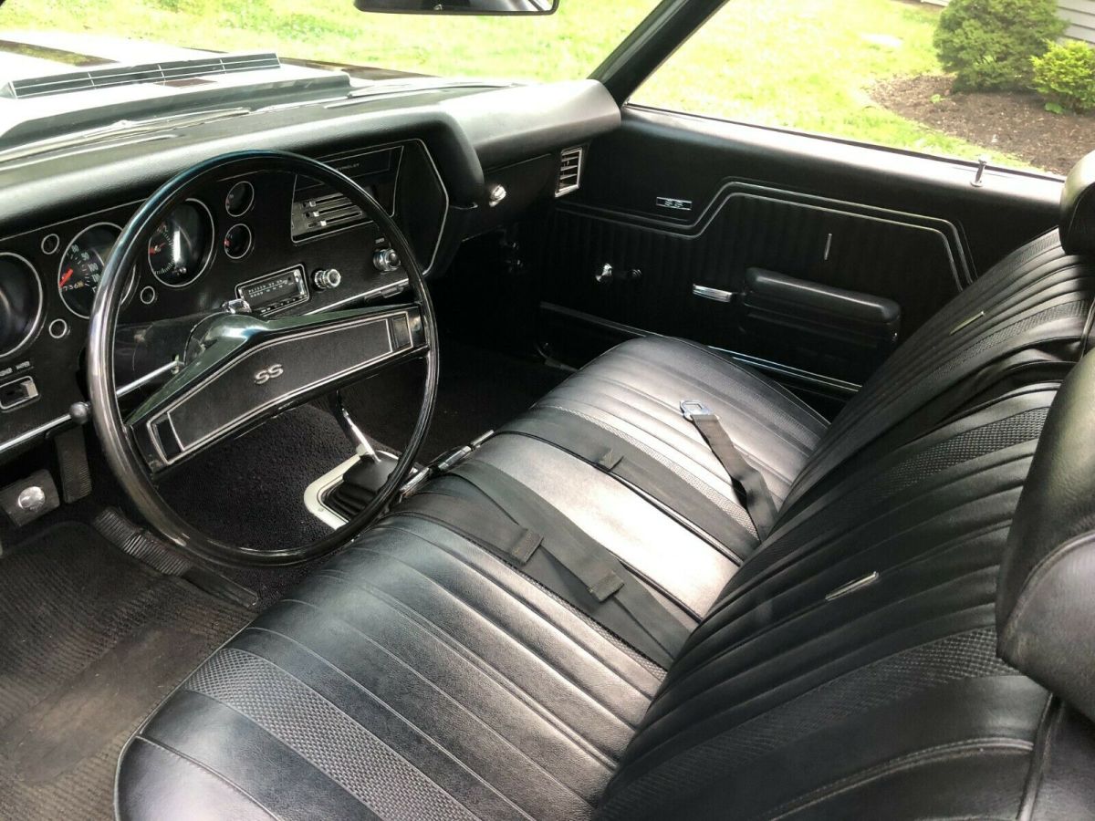 1970 Black Cherry Chevrolet Chevelle Coupe