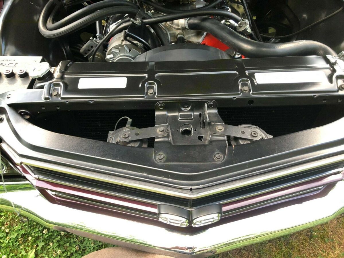 1970 Black Cherry Chevrolet Chevelle Coupe