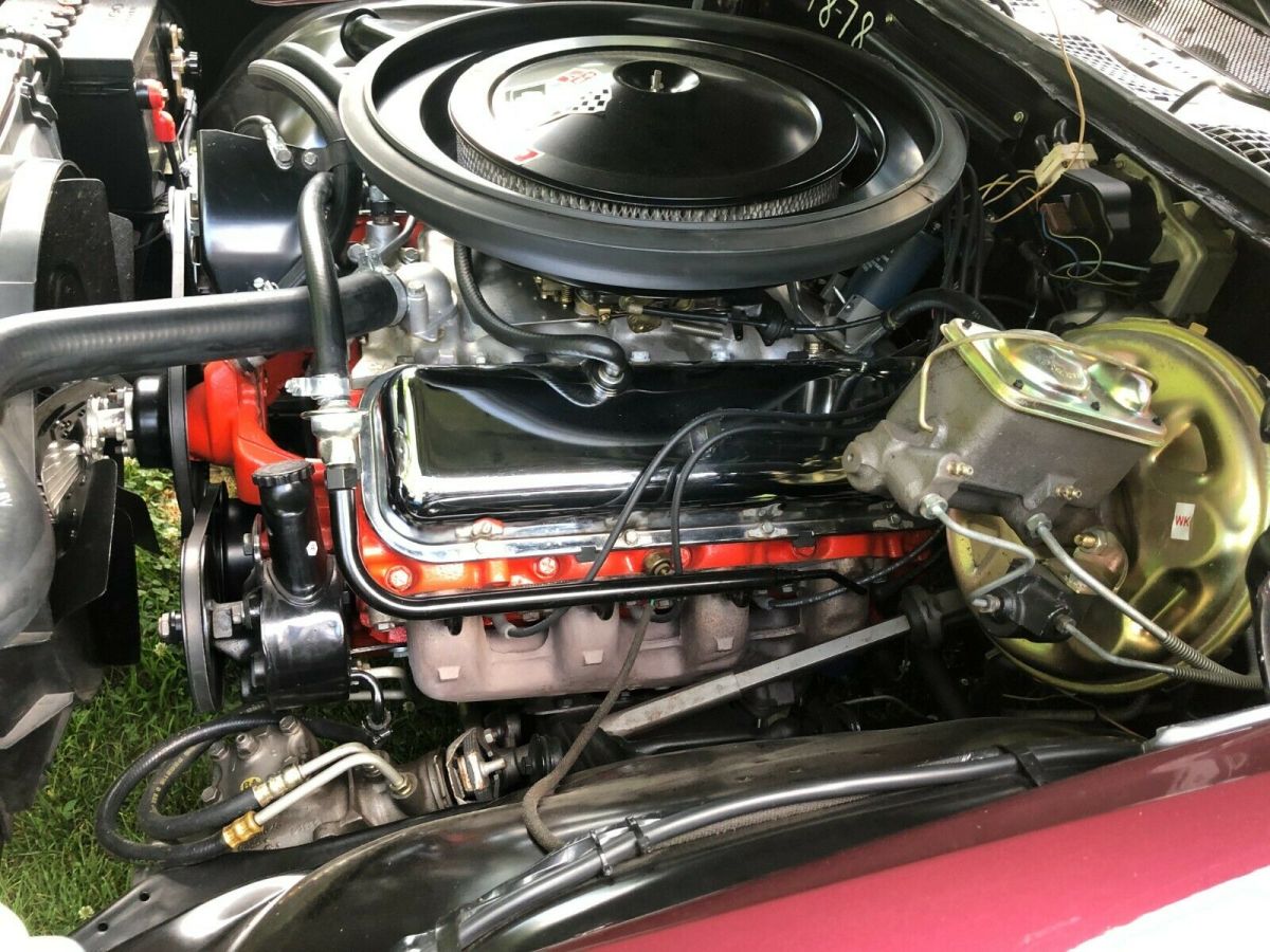 1970 Black Cherry Chevrolet Chevelle Coupe