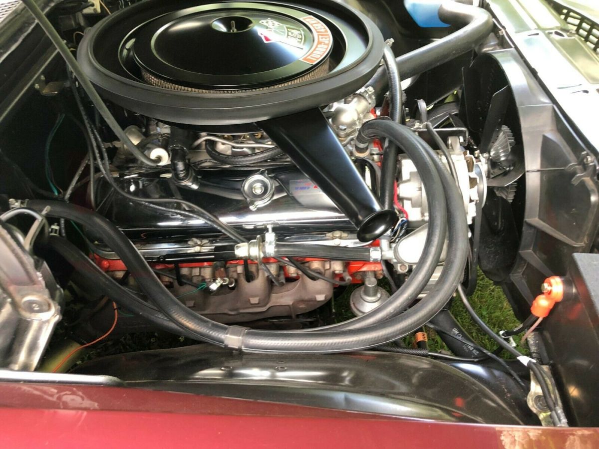 1970 Black Cherry Chevrolet Chevelle Coupe