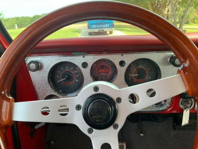 1970 Red Chevrolet C-10 Standard Cab Pickup