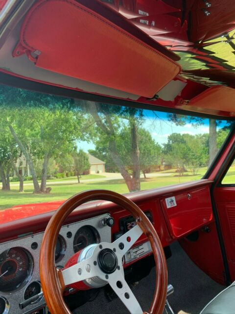 1970 Red Chevrolet C-10 Standard Cab Pickup