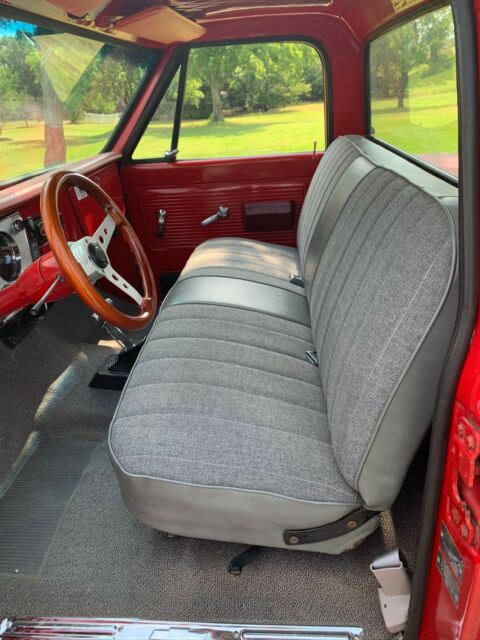 1970 Red Chevrolet C-10 Standard Cab Pickup