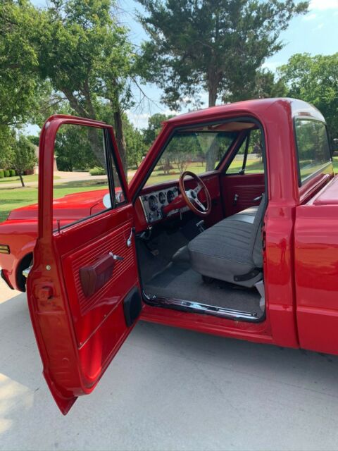 1970 Red Chevrolet C-10 Standard Cab Pickup