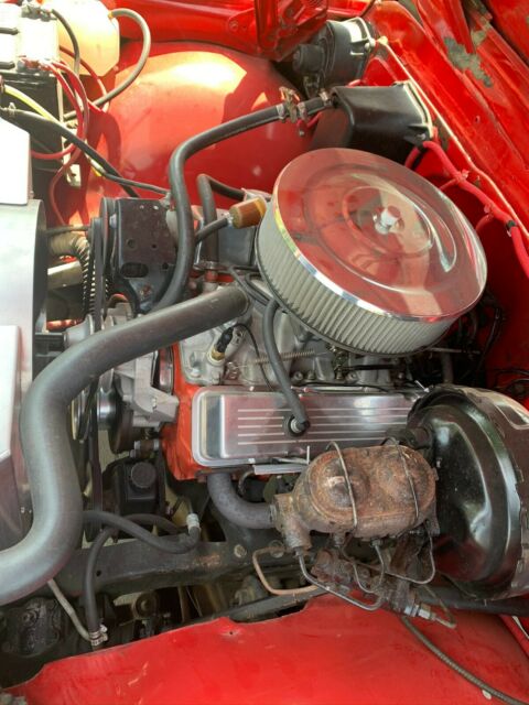 1970 Red Chevrolet C-10 Standard Cab Pickup