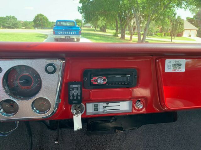 1970 Red Chevrolet C-10 Standard Cab Pickup